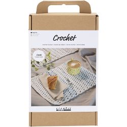 Kit DIY Crochet, Set de table, 1 Pq.