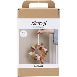 Kit DIY Kintsugi, Décorations à suspendre, ass. de couleurs, 1 Pq.