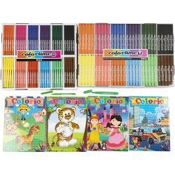 Set de livres de coloriage
