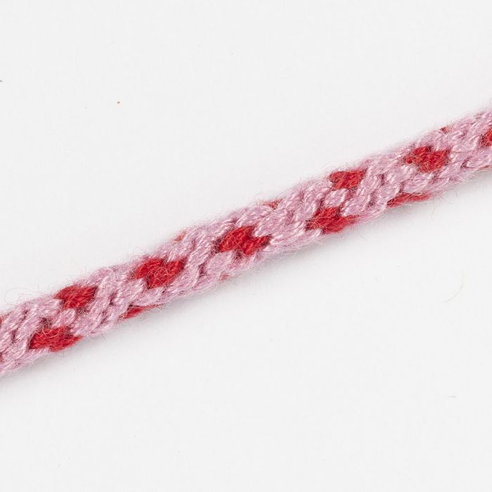 Comment tresser un motif à pois sur un disque de tressage Kumihimo