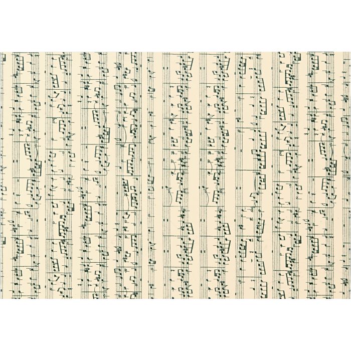 Papier cartonné à motifs, notes, A4, feuille 210x297 mm, 180 gr, 10 flles/ 1 Pq.