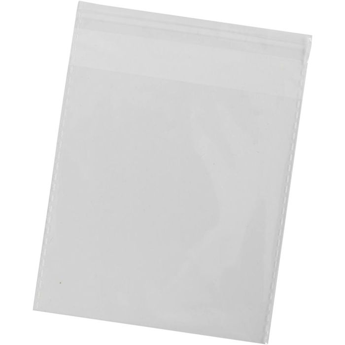 Sachet Cellophane, H : 11,3 cm, L : 11 cm, ép. 25 my, 200 pièces/ 1 Pq.