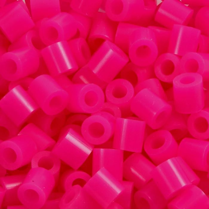 Perles à repasser, dim. 5x5 mm, diamètre intérieur 2,5 mm, medium, cerise (32258), 1100 pièces/ 1 Pq.