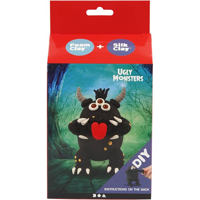 Funny Friend, monstre, noir, 1 Pq.