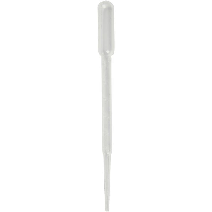 Pipette, L : 15 cm, 3 ml, transparent, 15pièces/ 1 Pq.