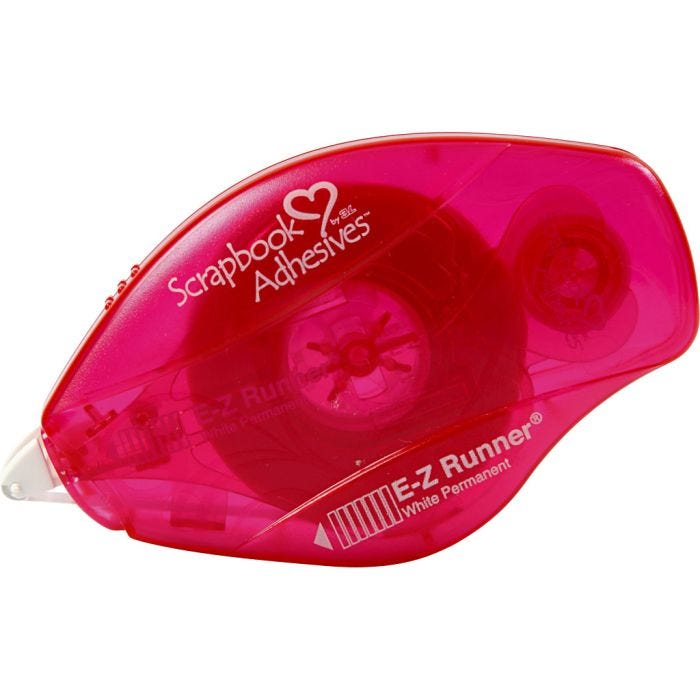 E-Z Runner®, bandelettes, permanents, L : 8 mm, 15 m/ 1 rouleau