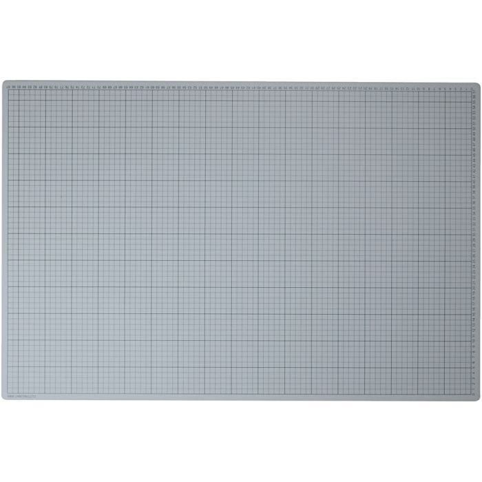Tapis de coupe quadrillé, dim. 60x90 cm, ép. 3 mm, 1 pièce