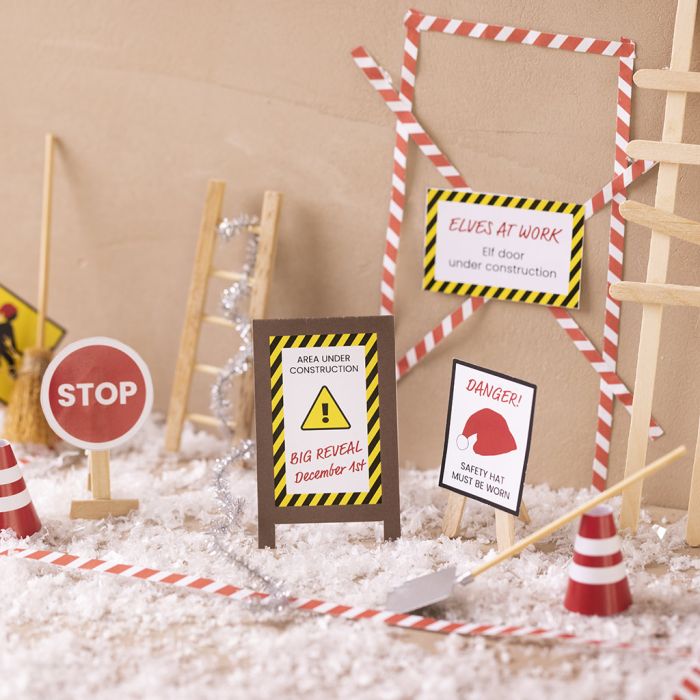 La porte du lutin est en construction