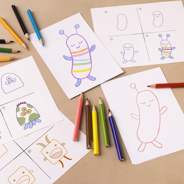 Apprenez à dessiner des monstres