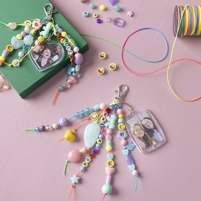 Photo et breloque perles