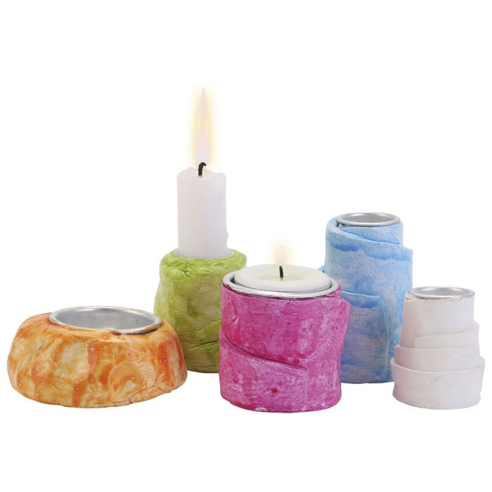 Chandeliers élégants et simples en argile