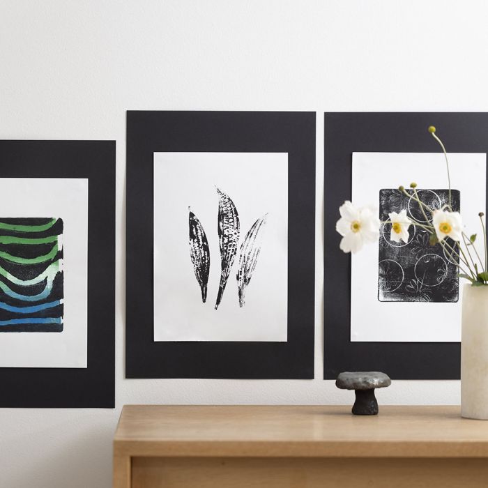 Découvrez comment créer des affiches avec une plaque de gel pour impressions