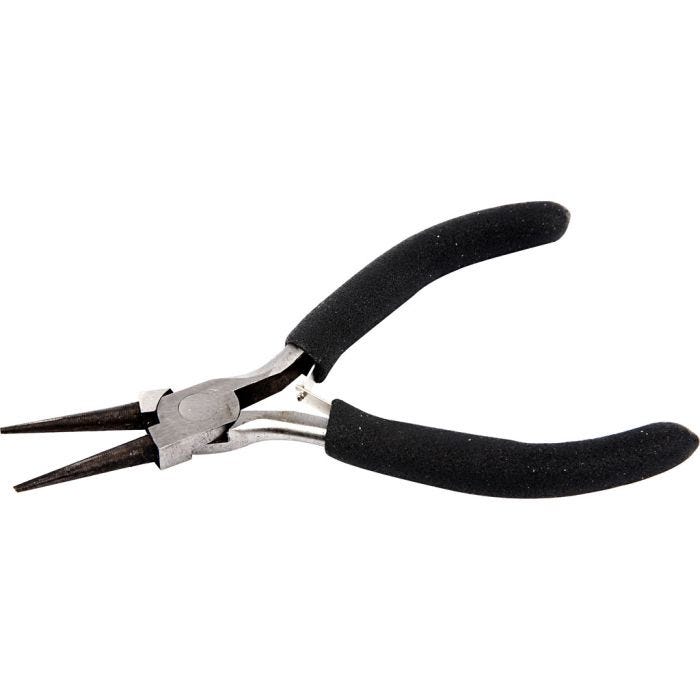 Pince à bec rond, 11 cm, 1 pièce