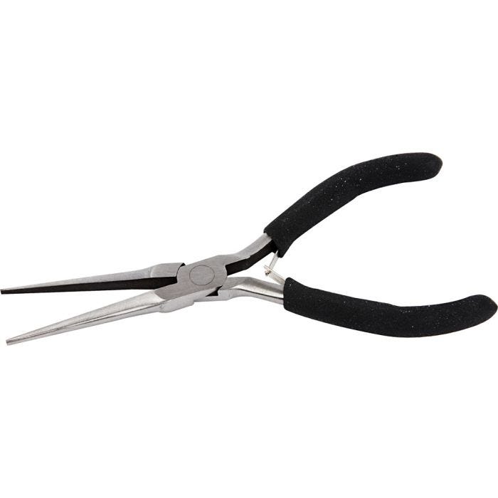 Pince à long bec plat, L : 55 mm, L : 2-6 mm, 1 pièce