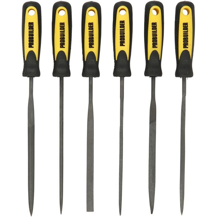 Set de limes, 6pièces/ 1 set