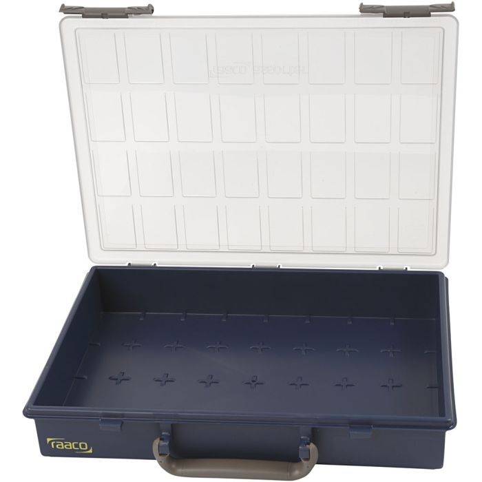 Valisette de rangement, Sans godets de séparation, H : 5,7 cm, dim. 33,8x26,1 cm, 1 pièce