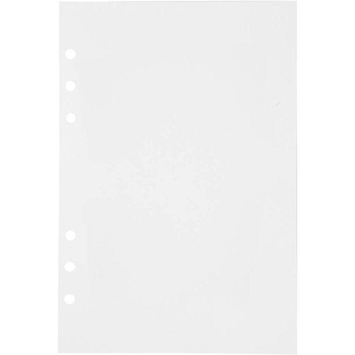 Pages d'agenda, dim. 142x210 mm, Nombre de pages 36, 120 gr, blanc, 1 pièce