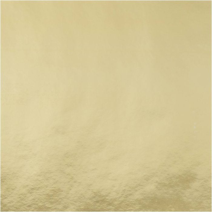 Papier cadeau, L : 50 cm, 65 gr, or, 100m/ 1 rouleau
