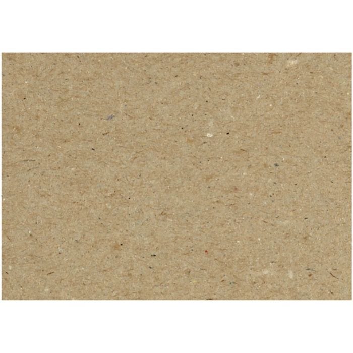 Carton Recyclé, A4, feuille 210x297 mm, 225 gr, brun gris, 10 flles/ 1 Pq.