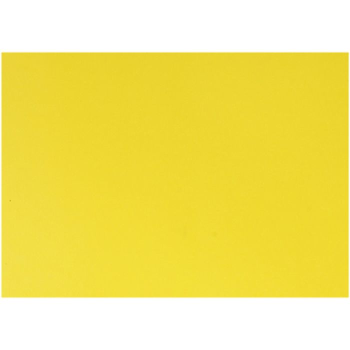 Papier glacé, feuille 32x48 cm, 80 gr, jaune, 25flles/ 1 Pq.