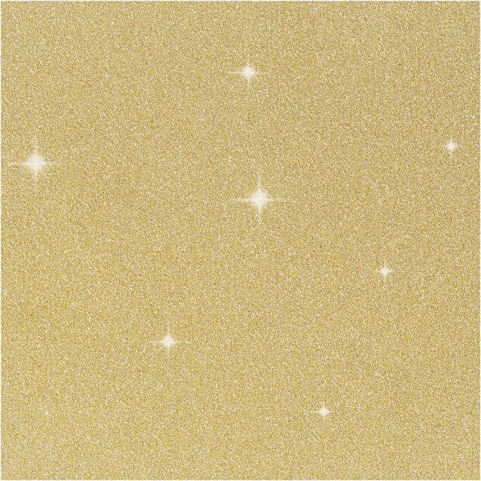 Film pailleté, L : 35 cm, ép. 110 my, or, 2 m/ 1 rouleau