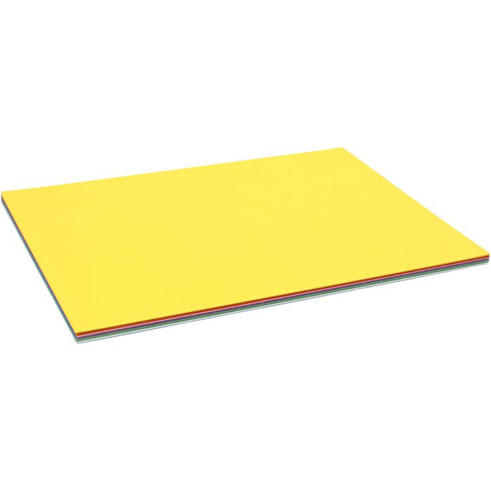 Carton de Printemps, A4, feuille 210x297 mm, 180 gr, ass. de couleurs, 30flles ass./ 1 Pq.