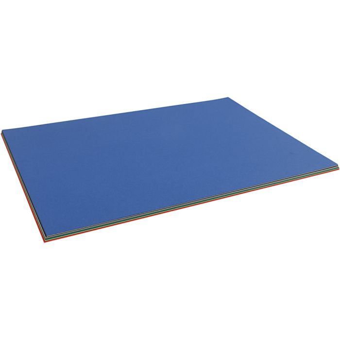 Papier Cartonné Noël, A2, feuille 420x594 mm, 180 gr, ass. de couleurs, 20 flles ass./ 1 Pq.