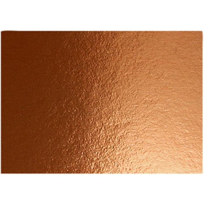Papier métallisé, A4, feuille 210x297 mm, 280 gr, copper, 10 flles/ 1 Pq.