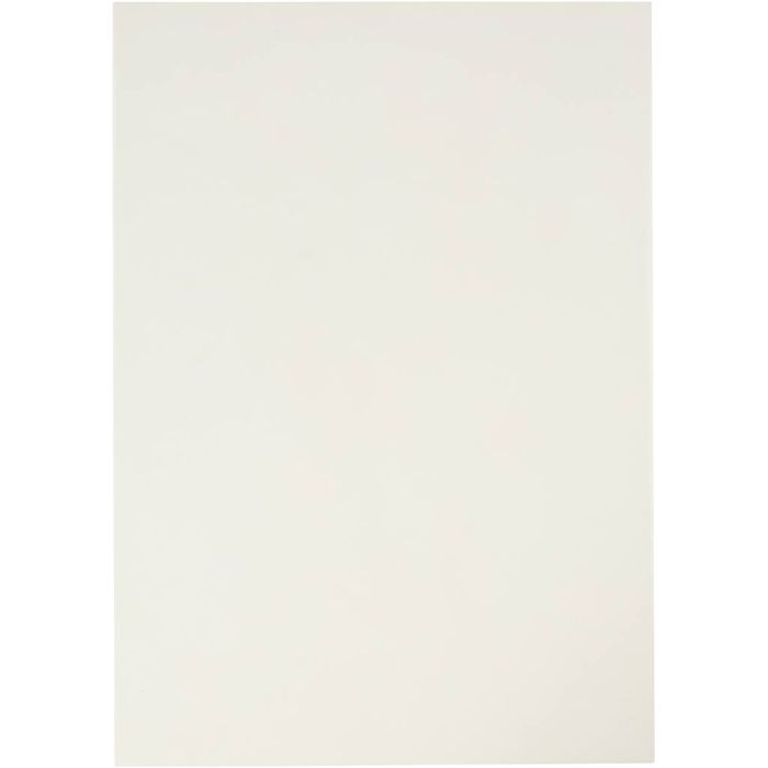 Papier Vélin, A4, feuille 210x297 mm, 100 gr, blanc cassé, 10 flles/ 1 Pq.