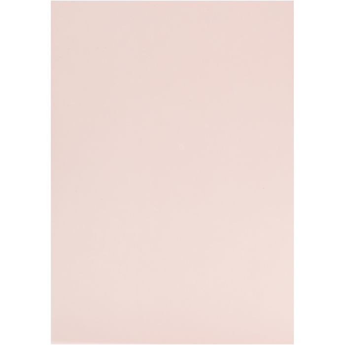 Papier vélin, A4, feuille 210x297 mm, 100 gr, rose clair, 10 flles/ 1 Pq.