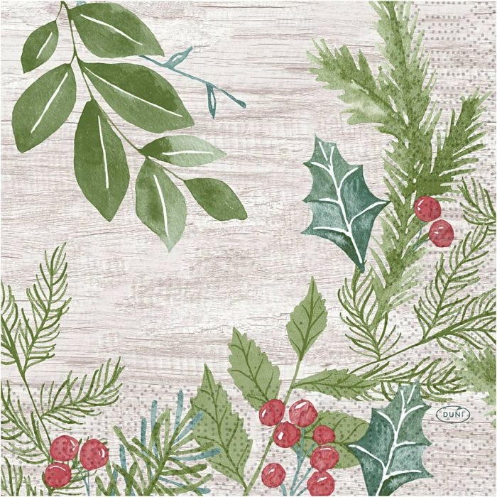 Serviettes de table, dim. 33x33 cm, 20pièces/ 1 Pq.