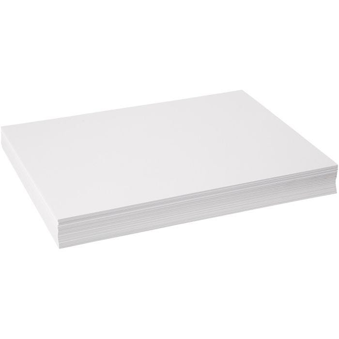 Papier à dessin, A3, feuille 297x420 mm, 130 gr, blanc, 250flles/ 1 Pq.