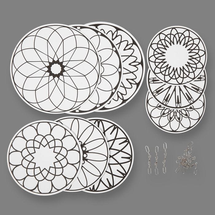 Mobile avec impressions, d 12+15+18 cm, 300 gr, 3 set/ 1 Pq.