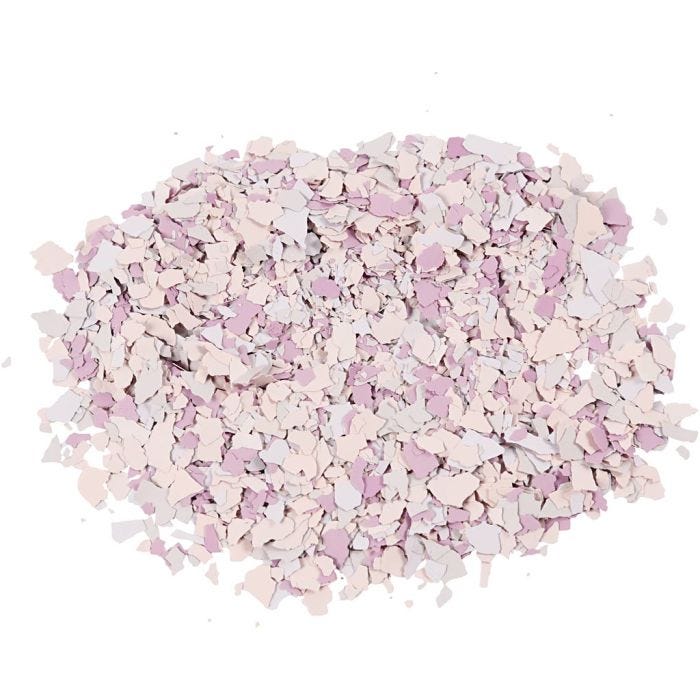 Flocons de Terrazzo, violet, 90gr/ 1 boîte