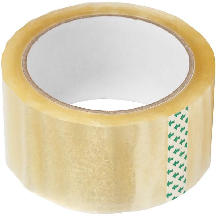 Ruban adhésif d'emballage, 48 mm, 60m/ 1 rouleau