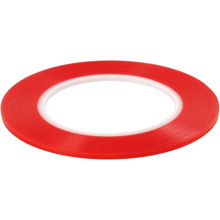 Power tape double-face, L : 3 mm, 25m/ 1 rouleau