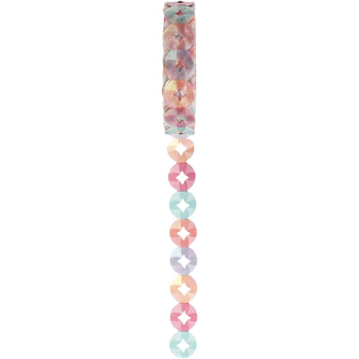 Ruban adhésif Washi Tape dentelle, L : 10 mm, 5m/ 1 rouleau