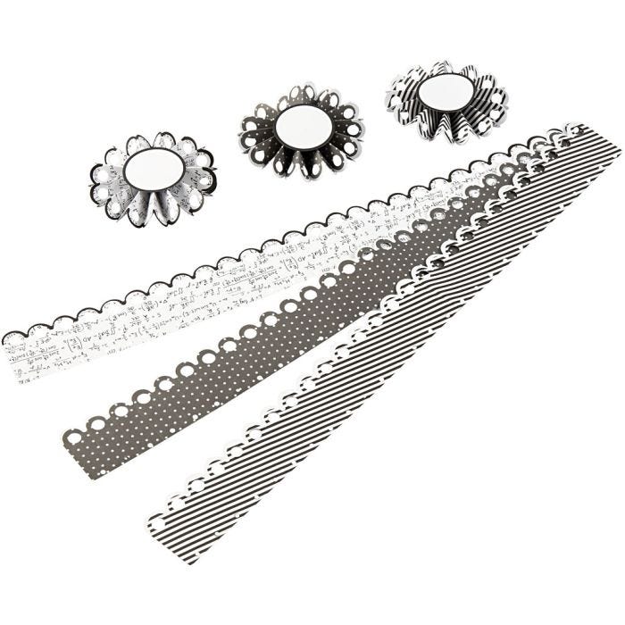 Rosettes, d 8 cm, 160 gr, 6pièces/ 1 Pq.