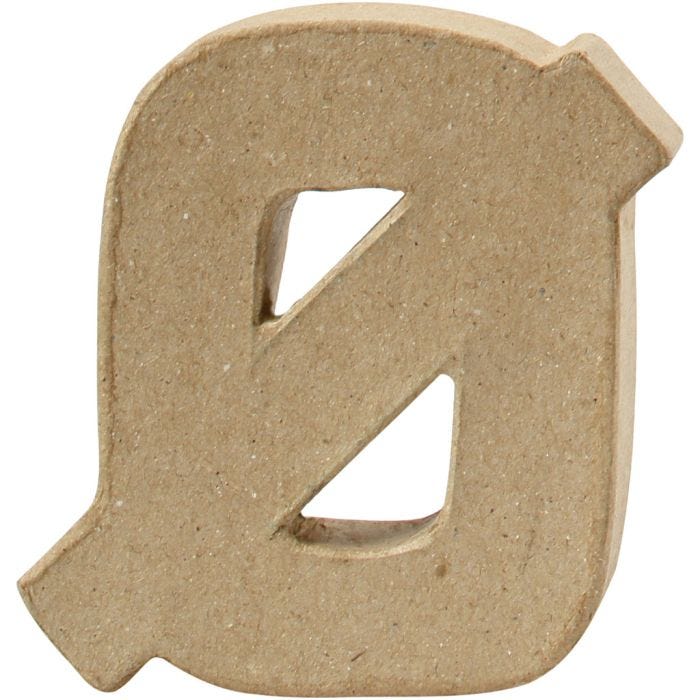 Lettre, Ø, H : 10 cm, ép. 2 cm, 1 pièce
