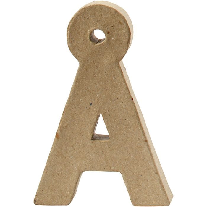 Lettre, Å, H : 10 cm, ép. 2 cm, 1 pièce