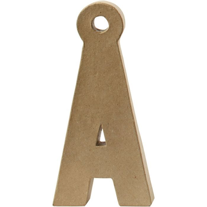Lettre, Å, H : 25 cm, L : 12,3 cm, ép. 2,5 cm, 1 pièce