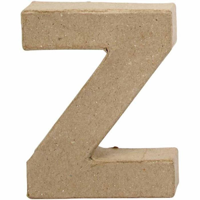 Lettre, Z, H : 10 cm, L : 7,5 cm, ép. 1,7 cm, 1 pièce