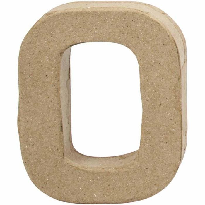 Chiffre, 0, H : 10 cm, L : 8 cm, ép. 2 cm, 1 pièce