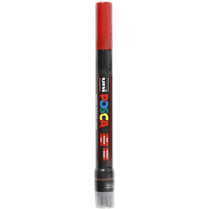 Marqueur Posca, PCF350, trait 1-10 mm, pinceau, rouge, 1 pièce