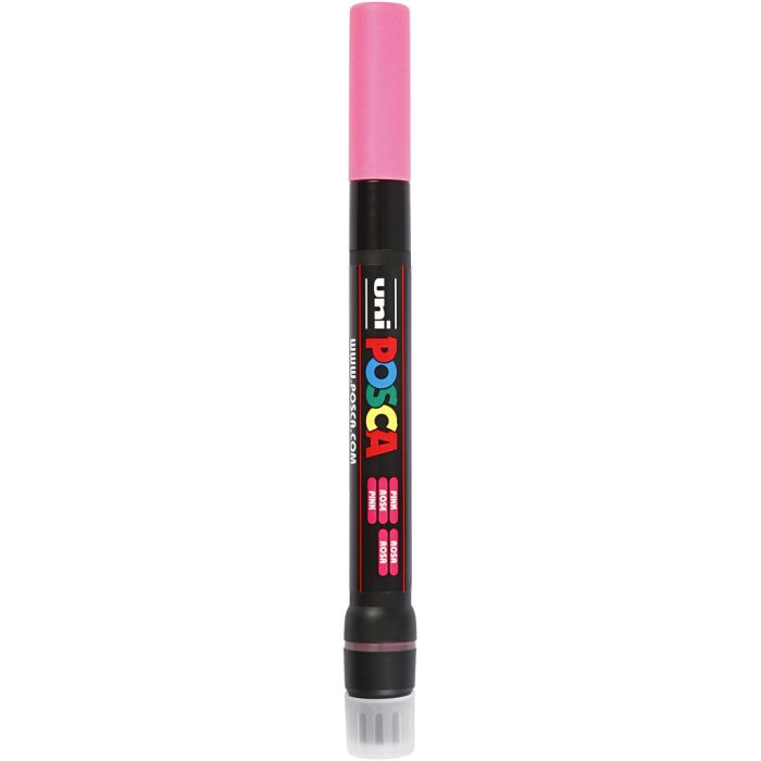 Marqueur Posca, PCF350, trait 1-10 mm, pinceau, rose, 1 pièce