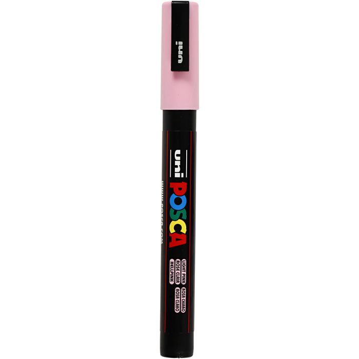 Feutre Posca, PC-3M, trait 0,9-1,3 mm, fin, rose clair, 1 pièce