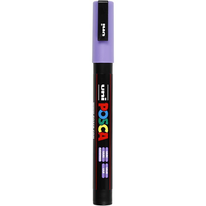 Feutre Posca, PC-3M, trait 0,9-1,3 mm, fin, lilas, 1 pièce