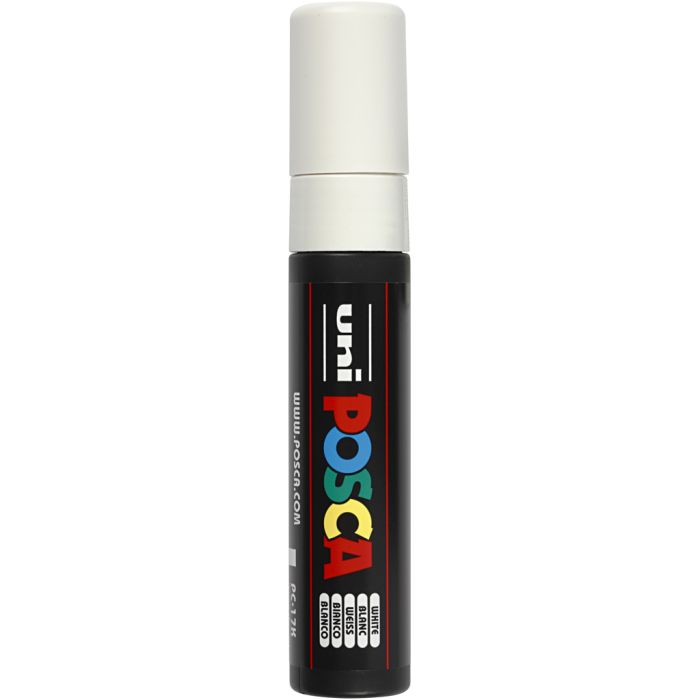 Feutre Posca, PC-17K, trait 15 mm, extra large, blanc, 1 pièce