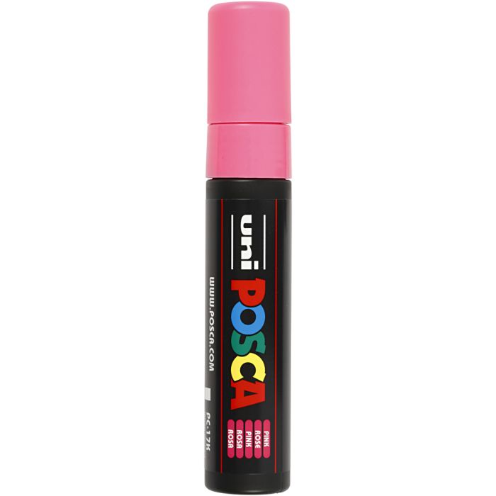Feutre Posca, PC-17K, trait 15 mm, extra large, rose, 1 pièce