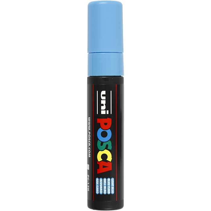 Feutre Posca, PC-17K, trait 15 mm, extra large, bleu clair, 1 pièce